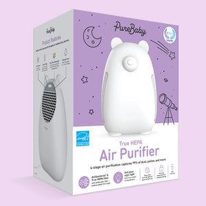PureZone™ Kids Bear Air Purifier,White  Packaging