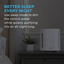 Load image into Gallery viewer, PureZone™ True HEPA Air Purifier. Better Sleep Every Night