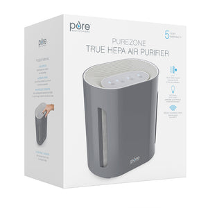 PureZone™ True HEPA Air Purifier - Graphite Packaging