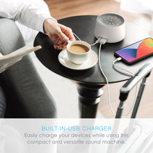 Load image into Gallery viewer, DOZE™ Sound Machine & Sleep Therapy Light | Built-in-USB Charger to easily charge your devices while using this compact and versatile sound machine
