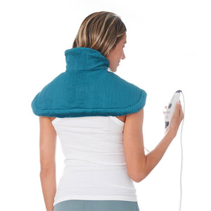 PureRelief® Neck & Shoulder Heating Pad - Turquoise Blue