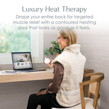 Load image into Gallery viewer, PureRadiance™ Back & Neck Luxury Heating Pad  | Pure Enrichment®