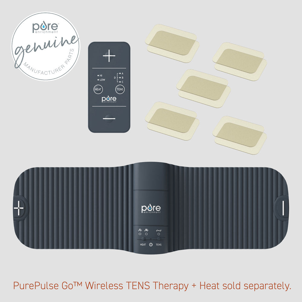 PurePulse™ Go Reusable Electrode Gel Pads 5 Pack (10 Total Pads