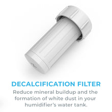 Load image into Gallery viewer, MistAire™ and MistAire™ Silver Humidifier (PEHUMIDIF & PEHUMGRY) - Humidifier Decalcification Cartridge Filter - Decalcification Filter - Reduce Mineral Buildup And The Formation Of White Dust In Your Humidifier’s Water Tank