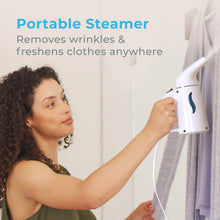 Load image into Gallery viewer, PureSteam™ Portable Fabric Steamer - Portable Steamer - Removes Wrinkles And Freshens Clothes Anywhere