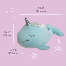 Load image into Gallery viewer, PureBaby® Sound Sleepers Sound Machine and Star Projector - Narwhal | Pure Enrichment®