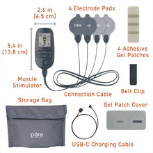 Load image into Gallery viewer, PurePulse™ Trio TENS & EMS Muscle Stimulator + Heat | Pure Enrichment®