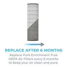 Load image into Gallery viewer, PureZone™ Elite Air Purifier (PEAIRTWR) - 2-Pack Replacement Filters - Replace Pure Enrichment True HEPA Air Filters Every 6 Months To Keep Your Air Clean And Pure.