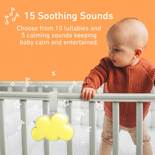 Load image into Gallery viewer, PureBaby Cloud Portable Sound Machine and Night Light