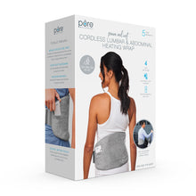 Load image into Gallery viewer, PureRelief® Cordless Lumbar and Abdominal Heating Wrap