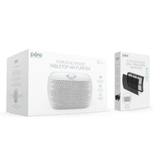 Load image into Gallery viewer, PureZone™ Breeze Tabletop Air Purifier & Replacement Filter Bundle