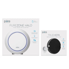 Load image into Gallery viewer, PureZone™ Halo True HEPA Air Purifier & Replacement Filter Bundle
