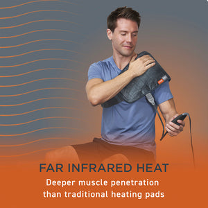 Pure Enrichment® PureRelief® Pro Far Infrared Universal Heat Wrap with Far Infrared Heat for Deeper Muscle Penetration