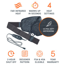 Load image into Gallery viewer, Pure Enrichment® PureRelief® Pro Far Infrared Universal Heat Wrap is FSA/HSA Eligible.