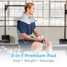 Load image into Gallery viewer, WeightedWarmth™ 3-in-1 Back &amp; Neck Heating Pad | Pure Enrichment®