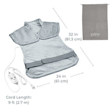 Load image into Gallery viewer, WeightedWarmth™ 3-in-1 Back & Neck Heating Pad | Pure Enrichment®