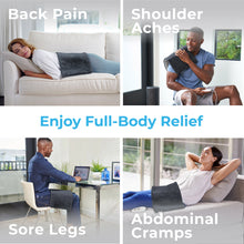 Load image into Gallery viewer, PureRelief® Duo 2-in-1 Heating Pad - Gray | Pure Enrichment®