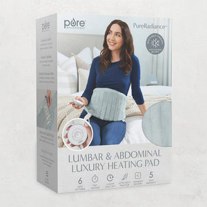 PureRadiance™ Lumbar & Abdominal Luxury Heating Pad | Pure Enrichment®