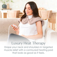 Load image into Gallery viewer, PureRadiance™ Neck & Shoulder Luxury Heating Pad  | Pure Enrichment®