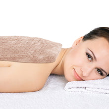 Load image into Gallery viewer, PureRelief® Deluxe Heating Pad - Mauve - Lifestyle Image