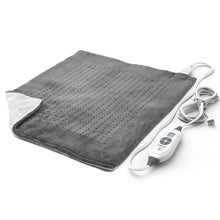 Load image into Gallery viewer, PureRelief® XXL Ultra-Wide Microplush Heating Pad | Gray