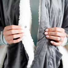 Load image into Gallery viewer, PureRelief® Plush Heated Shawl | Pure Enrichment® Heat Therapy