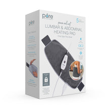 Load image into Gallery viewer, PureRelief® Lumbar & Abdominal Heating Pad