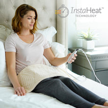 Load image into Gallery viewer, PureRelief® Luxe Micromink Heating Pad | Pure Enrichment