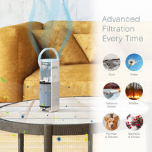 Load image into Gallery viewer, PureZone™ Mini Portable Air Purifier & Replacement Filters Bundle