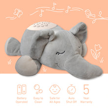 Load image into Gallery viewer, PureBaby® Sound Sleepers Sound Machine and Star Projector - Elephant | Pure Enrichment®