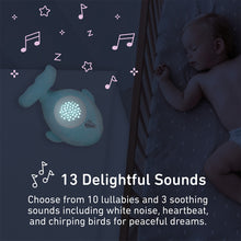 Load image into Gallery viewer, PureBaby® Sound Sleepers Sound Machine and Star Projector - Narwhal | Pure Enrichment®