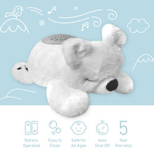 Load image into Gallery viewer, PureBaby® Sound Sleepers Sound Machine and Star Projector - Polar Bear | Pure Enrichment®