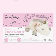 Load image into Gallery viewer, PureBaby® Sound Sleepers Sound Machine and Star Projector - Unicorn | Pure Enrichment®
