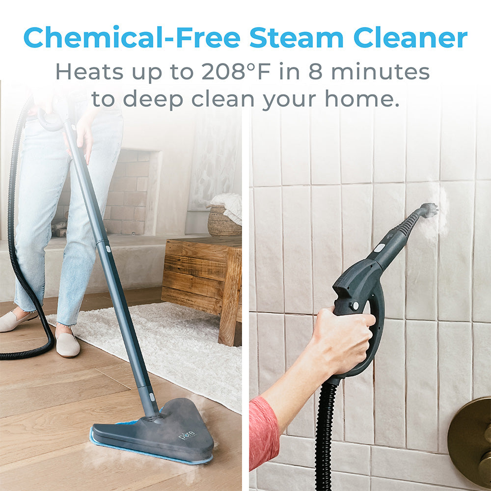 PureClean™ XL Rolling Steam Cleaner