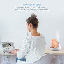 Load image into Gallery viewer, PureGlow™ Salt Lamp & Ultrasonic Oil Diffuser - Pure Enrichment®