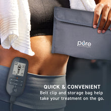 Load image into Gallery viewer, PurePulse™ Trio TENS &amp; EMS Muscle Stimulator + Heat | Pure Enrichment®