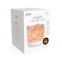 Load image into Gallery viewer, PureGlow™ USB Salt Lamp