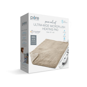 PureRelief® Ultra-Wide Heating Pad