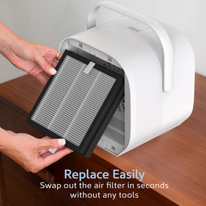 PureZone™ True HEPA Air Purifier (PEACBFIL) - Replacement Filter - Replace Easily - Swape Out The Air Filter In Seconds Without Any Tools