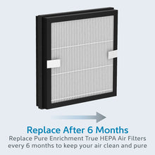 Load image into Gallery viewer, PureZone™ True HEPA Air Purifier (PEACBFIL) - Replacement Filter - Replace After 6 Months - Replace Pure Enrichment True HEPA Air Filters Every 6 Months To Keep Your Air Clean And Pure
