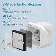 Load image into Gallery viewer, PureZone™ True HEPA Air Purifier (PEACBFIL) - Replacement Filter - 3-Stage Air Purification