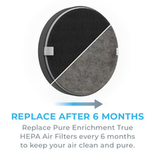 Load image into Gallery viewer, PureZone™ Halo Air Purifier (PEAIRDSK) - Replacement Filter - Replace Pure Enrichment True HEPA Air Filters Every 6 Months To Keep Your Air Clean And Pure.