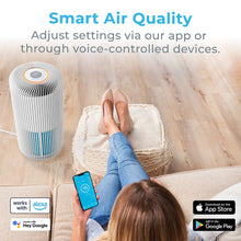 Load image into Gallery viewer, PureZone™ Turbo Smart Air Purifier &amp; Replacement Filter Bundle - Adjust Settings via Our App
