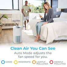 Load image into Gallery viewer, Pure Enrichment® PureZone™ Turbo Smart Air Purifier - White | Clean Air You Can See - Auto Mode Adjusts The Fan Speed For You. 