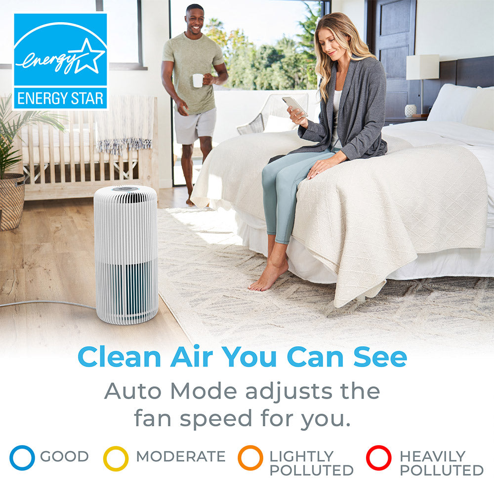 PureZone™ Turbo Smart Air Purifier & Replacement Filter Bundle