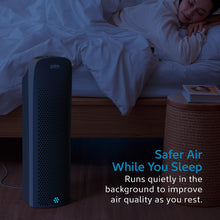 Load image into Gallery viewer, PureZone™ Elite 4-in-1 True HEPA Air Purifier - Graphite | Safe Air While Your Sleep, Runs Quietly In The Background To Improve Air Quality As You Rest