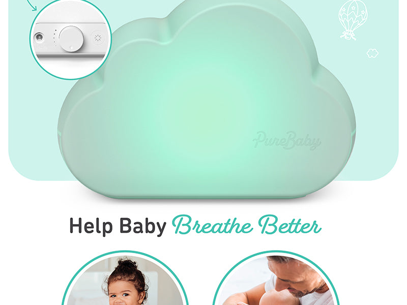 PureBaby® Cloud Ultrasonic Cool Mist Humidifier – Pure Enrichment