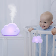Load image into Gallery viewer, Baby Cloud Set Portable Sound Machine and Humidifier | Lifecycle Image