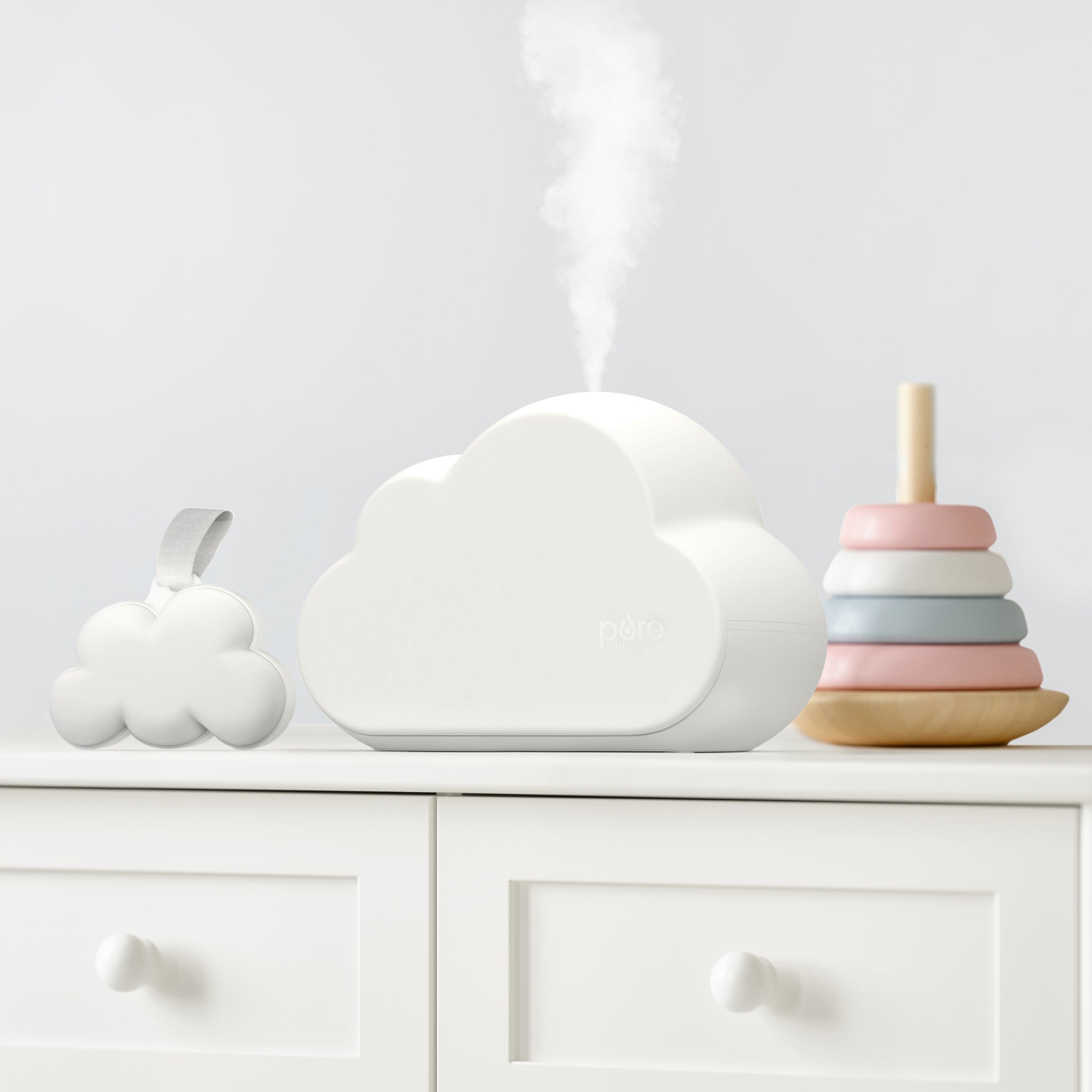 Baby Cloud Set Portable Sound Machine and Humidifier – Pure Enrichment
