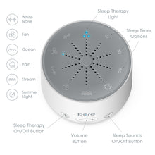 Load image into Gallery viewer, DOZE™ Sound Machine &amp; Sleep Therapy Light | Features Include Sleep Therapy Light, Sleep Timer Options, And Much More